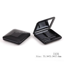 luxury square eyeshadow packaging with mirror